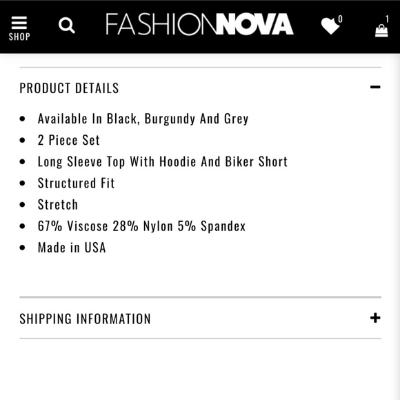 Fashion Nova Burgundy Leyla Long Sleeve Lounge Set - Picture 8 of 8